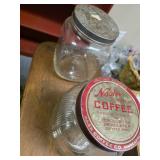 Coffee jars Nash Coffee +