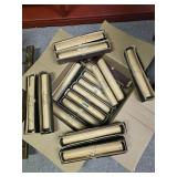 Antique player piano reels