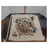 Nebraska embroidered sampler