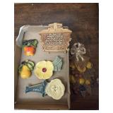 Wall hanging, spoon rests