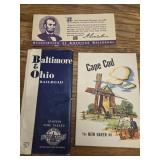 Rail items, B&O, New Haven, and Burlington