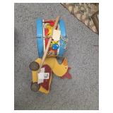 Ohio toys wooden duck and drum