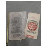 Sacks: Ideal cement & Superior cream meal