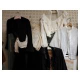 Vintage ladies blouses, skirts & jackets