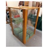 Display case 36" h x 23.5 d x 23.5 w