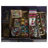 Vintage Christmas ornaments shinny brite