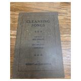Cleansing songs for anti-tobbaco campaigns 1924