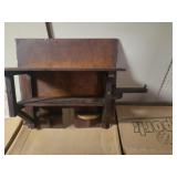 Wooden shelf