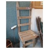 Folk art chair
