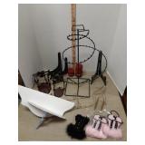 Displays and shelves