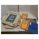 The American Thresherman, Song book, vintage sheet