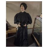 Mannequin and Victorian 2 piece dress