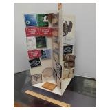 Variety of magnets & rotating display 20" tall
