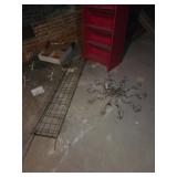 Wire and card board racks