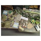 New Spring deco signs, bunnies, candles ++
