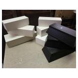 Deco wood boxes, display stands