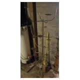 Brass hat rack 18x73"