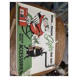 1967 AMC Christmas advertising poster