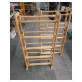 >2 DVD holders 46" h x 23" w