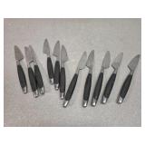 MCM Bloomfield steak knives # 3924 black