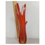 Mid-Century Modern Persimmon Vase