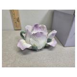 Iris teapot ceramic
