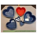 Tender Heart Treasures set of 6 ceramic serving