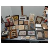 Variety of picture frames & other