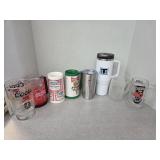 Budweiser HUSKERS Coors mugs