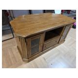 >Wood TV Stand approx 4