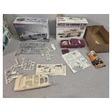69 chevy camaro z28 Monogram model kit cars