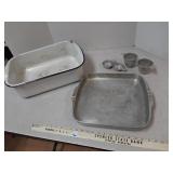 Magnalight roast & bake pan Wagner  Ware, enamel