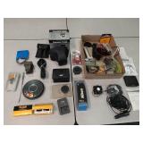 Mix: camera cases , cords, CD Walkman & more