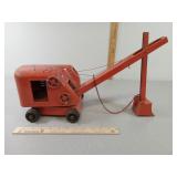 Structo- Pressed Steel Excavator Toy