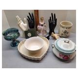 Pfaltzgraff dishes, Indiana/carnival glass,