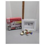 Washing machine outlet box