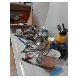 Rever ware pans, mugs , cooking utensils +