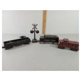 3- Lionel Train Cars O27 Gauge & Railroad