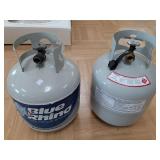 > 2 15lb propane tanks