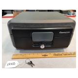 Sentry Safe with 2 keys