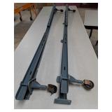 > Steel channel adjustable bed frame 72"