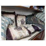 Throw pillows
