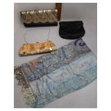 Purses & scarf