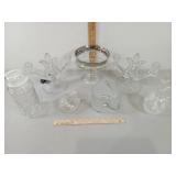 Glass Candlesticks +