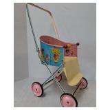 Nassau Blondie Comic tin doll stroller