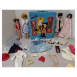 Vintage Barbies, Skipper, Midge, clothing &