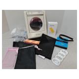Vanity mirror, Flamingo Face Wax Kit, headbands,