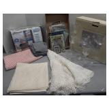 Candle holders,  storage organizer & other