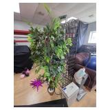 > Faux tree decor