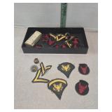 Military Pins and patches 1954 Booby Trap